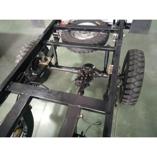 Цапфа 3/4 зада трицикла нагрузки полностью плавая тип 2 скоростей с механическим тормозом барабанчика