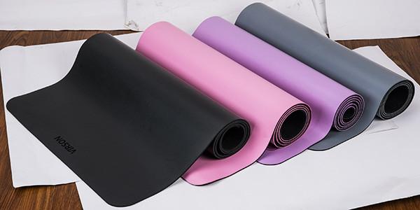 Ningbo Virson   New products embossed heat dissipation rubber foam pu yoga mat