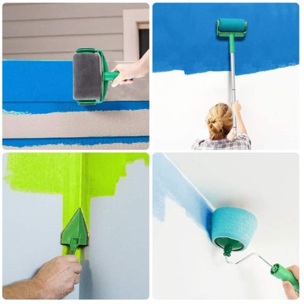 PP регулируют кромкострогательный станок бегуна краски Pro собираннсяый роликом для стены домашнего офиса