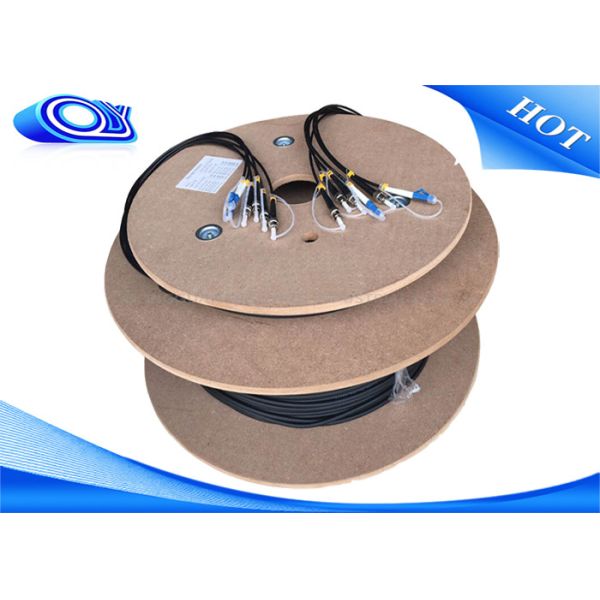 Outdoor / Armored Fiber Optic Patch Cable / 6 Core Armored Fiber Optic Cable