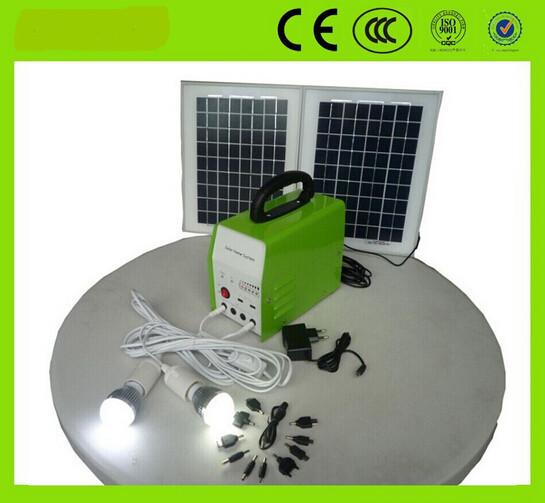 portable solar generator solar energy system for home lighting, TV, Fans, mobile charger