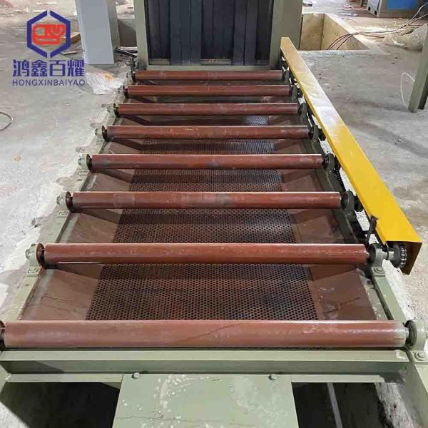 Motorized Roller Shot Blasting Machine for Channel Steel Core Component