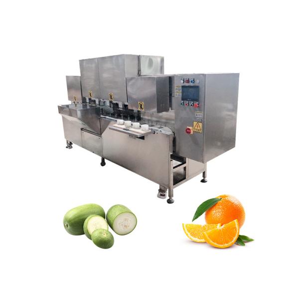 Máquina de remoção de pele e de descascagem de maçãs 2350 X 800 X 1750mm Apple Slicer