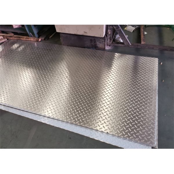 304 316 Embossed Surface Finish Stainless Steel Sheet 0.2mm-3mm Cold Rolled