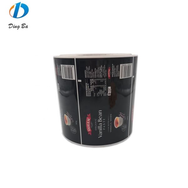 Customized Adhesive Sticker Label for Waterproof Cosmetic Packaging OEM Logo Printing