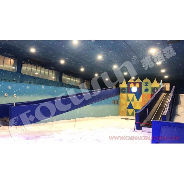 18кВт Основные компоненты Конденсатор Снежный парк Спа Снеговая машина для производства снега