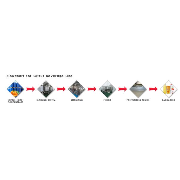 CIP очищая производственную линию напитка 1500T/D SS304