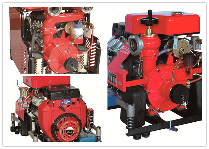 600l / Пожарный насос расхода потока дизельный, 0.55мпа расклассифицировал насосы пожаротушения давления