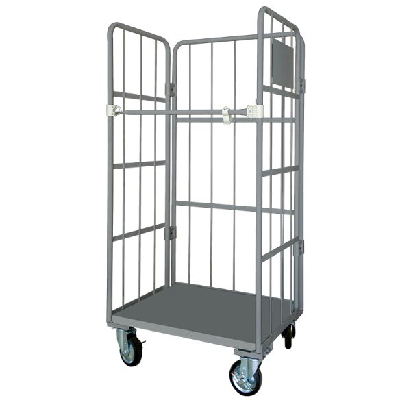 Torin SWK1041  Roll Box Tray Metal Steel Bottom Plate Warehouse Logistics Handcart Storage Folding Metal Base Roll Cage Handcart