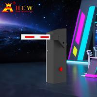 Barrière de véhicule HCW 2m Rs485 Électrique à tige droite Servo-moteur Stationnement automatique