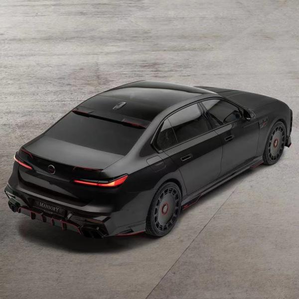 For BMW 7 Series Carbon Fiber Body Kit 7 Series Upgraded MSY-style Carbon Fiber Front Lip Diffuser Spoiler Body Kit