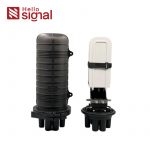 Соединение Closure-ZCSC-H024-02 7231102 черного оптического волокна горизонтальное