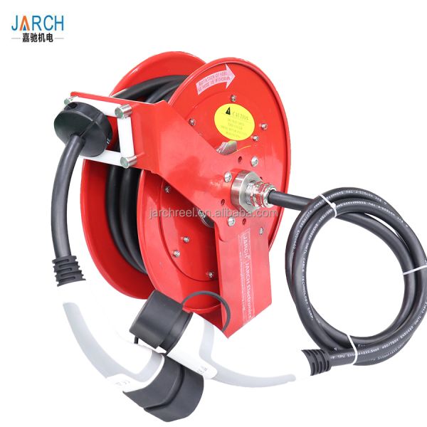Twin Hoses Retractable Hose Reel 49cm STEEL High Pressure FCC