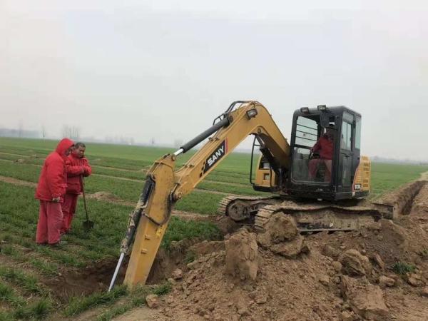 ISO 4427  PE 100 Orange Hdpe Gas Line , Hdpe Plastic Pipe For Water Supply