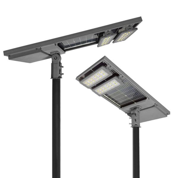 7070SMD Chips 36pcs All In One Solar Street Lights 30w/35w/40w/60w Power Options