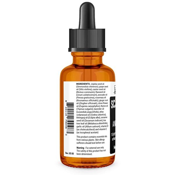 Custom Personalized Waterproof Glass Care Hair Growth Serum Oil Label Printed Self-adhesive Cosmetic Bottle Label Design 2023
