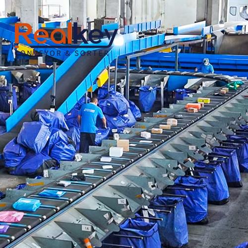 Circular Intelligent Warehouse Conveyor Belt Systems Automated Sorting Conveyor System