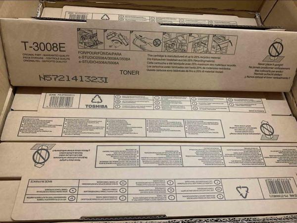 Original Toshiba E-studio Toner T-3008E Black 6AJ00000151 -43900 Pages
