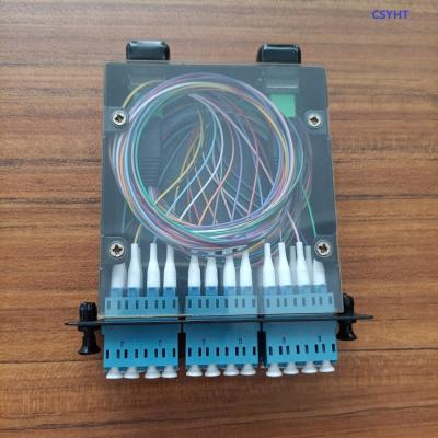ODF 24C PC MPO Optical Fiber Cassette LC Quad Waterproof Optical Closure