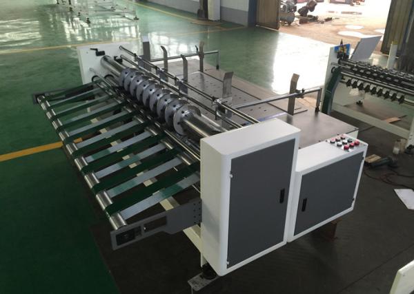Kick Feeder Auto Carton Partition Machine / Clapboard Slotting Machine