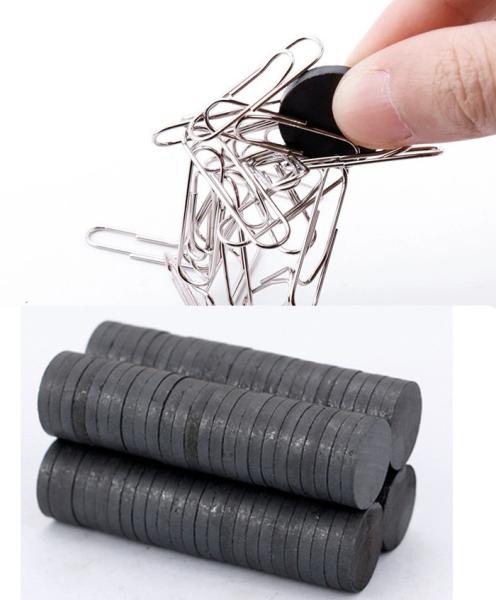 Ímã duro da ferrite do cilindro para certificação do GV RoHS dos rotores/refrigerador