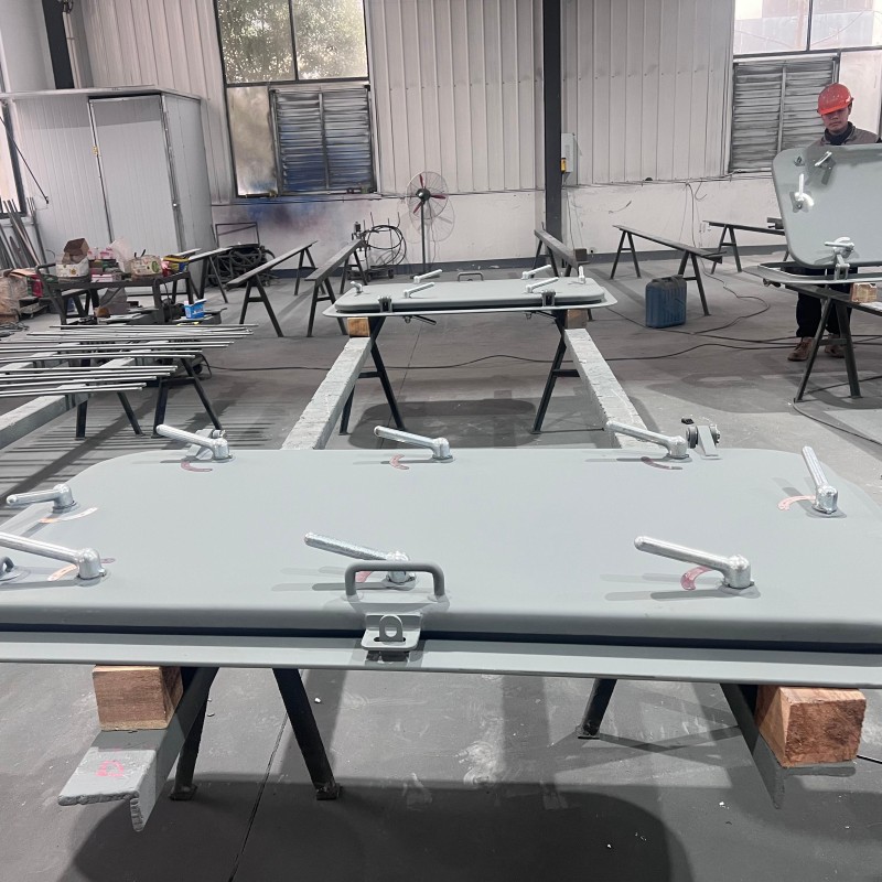 Single Steel Door for Marine Use Weathertight with Six Handles 1400*750 Size and 6 Thickness in New Condition