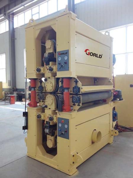 2 heads 2 sides calibrating wide belt sander for plywood MDF board BSG2613RF