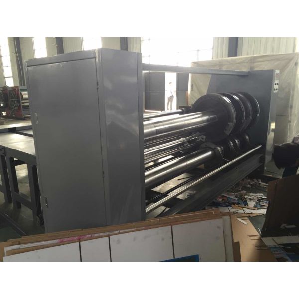 Chain Feeder Synchronous Adjustment Corrugated Slotter Machine Semi Auto