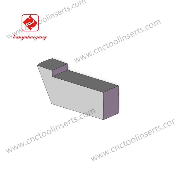 Grooving CNC inserts for flexible grooves, HYHL-Z8A-W6.39, non-standard grooving inserts, high-hardness CNC tool inserts, blind grooving CNC inserts