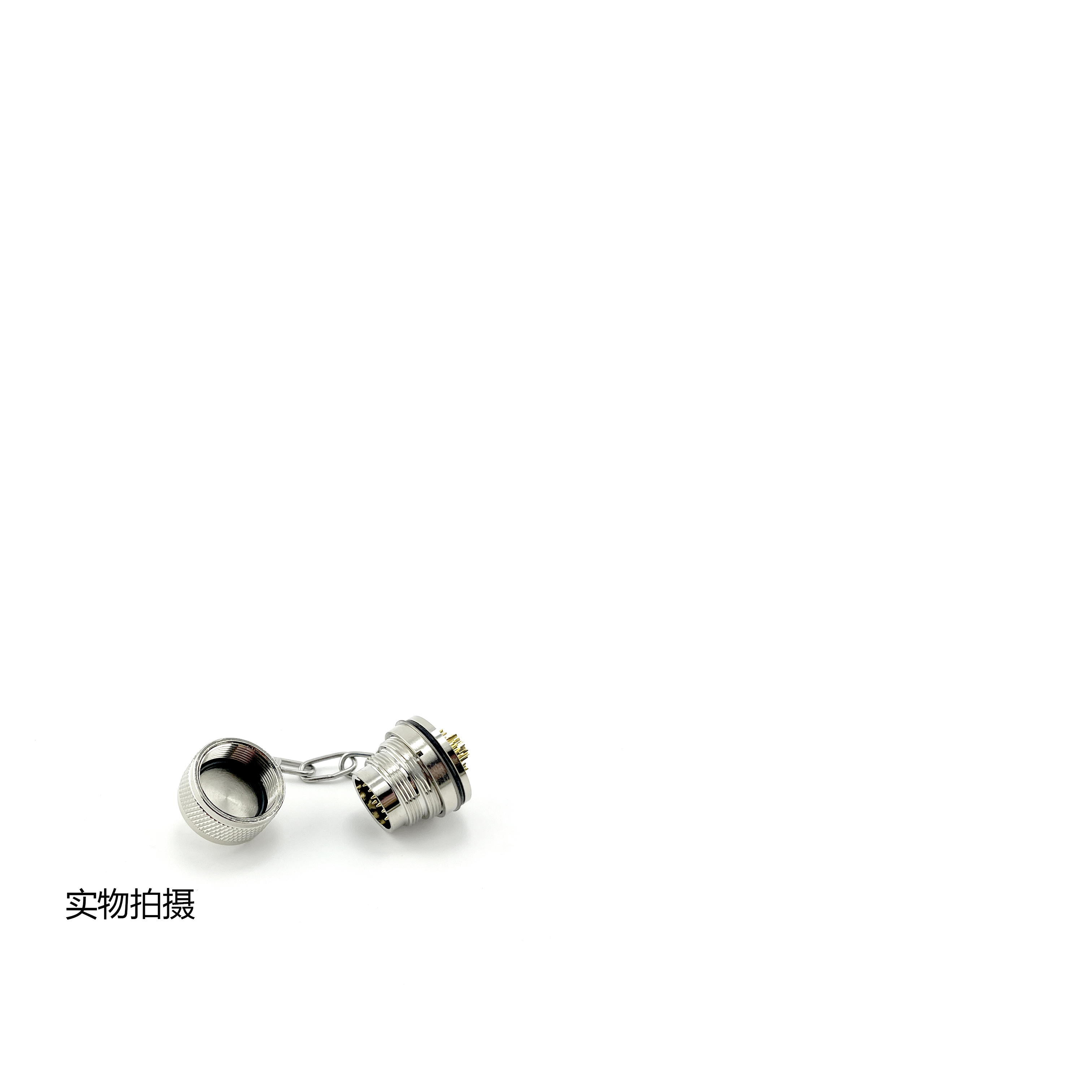 CE Certified M16 Waterproof Connector With Contact Resistance 5mΩ Metal Plastic Material