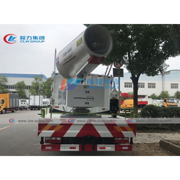 Camión de la supresión de polvo de DFAC 10T con el cañón de la niebla