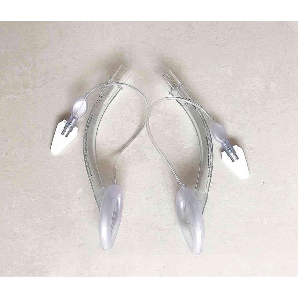 Reinforced Tube Laryngeal Mask Airway Cylindrical Shape Medical Supplies