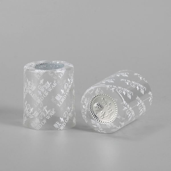 Customized PVC Necking Tape Glass Bottle Shrink Cap for Beverage Packaging Solutions