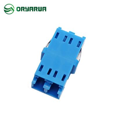 O adaptador de fibra ótica frente e verso de Flangeless LC soldou a forma com janela