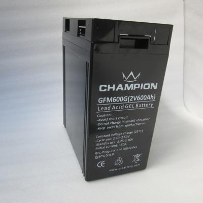 Advanced 2v 600ah UPS / Solar Lead Acid Battery GFM600 302*175*330mm