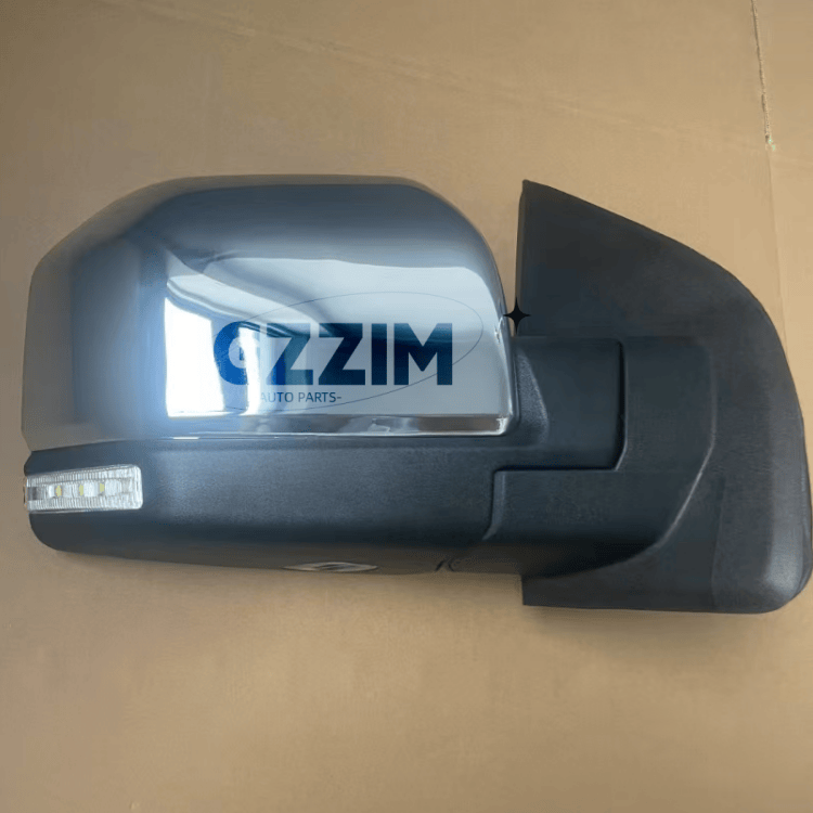 Ford F150 2015-2021 Side Mirror with LED Light Black ABS Plastic