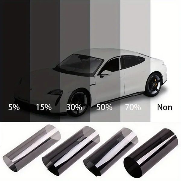 Mingtu ULTRA Light Black Self Adhesive Automotive Tint Film for Cars IRR 99% UVR 99.9%