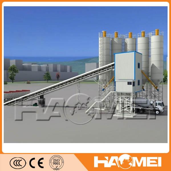 concrete batching plant with chiller design
