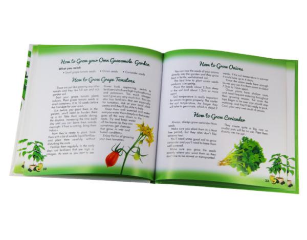 Carton Picture Text Book Printing Services Enamel Paper Materials For Kids