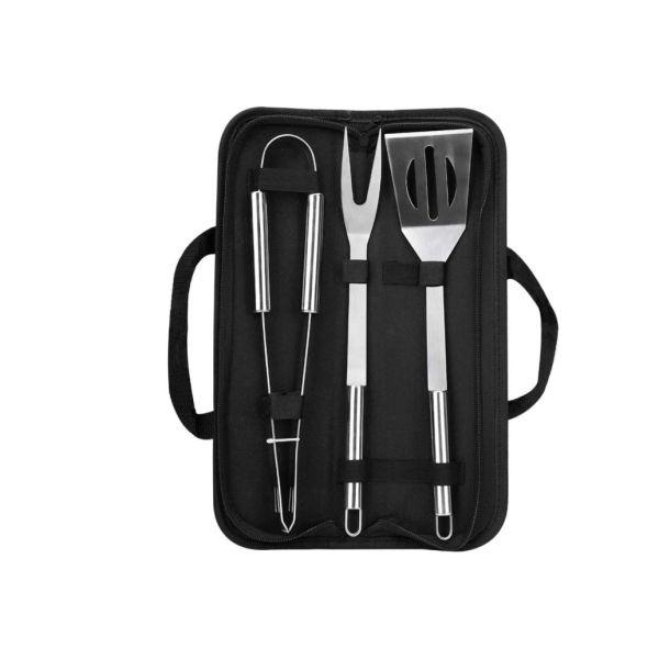 набор утвари БАРБЕКЮ 3pcs, инструменты Multioccasion профессиональные жаря