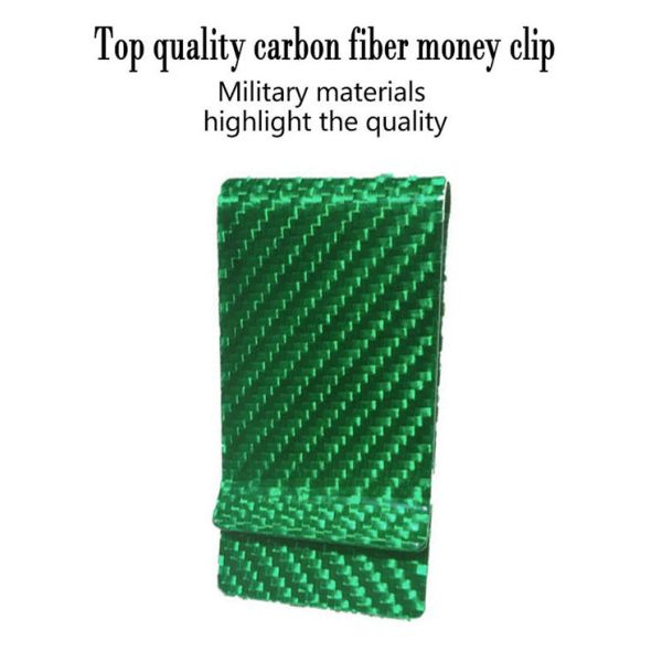 Теплостойкие ультра светлые зажимы денег волокна углерода