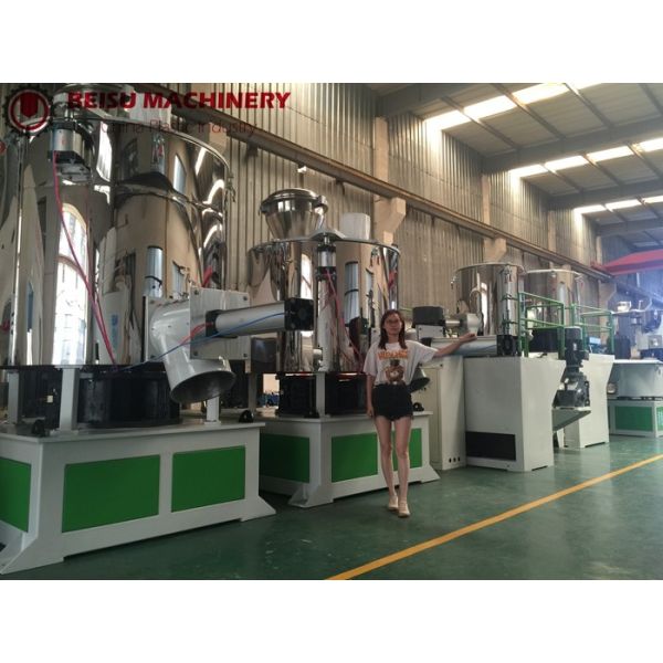 SHR -2000 Liters Plastic Mixer Machine , Pvc Mixer Machine With Internationally renowned brand PLC