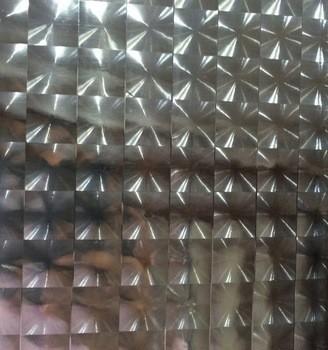Blow Molding Processing Type Laser 3D Holographic Vinyl Film For Multi Lens Decoration