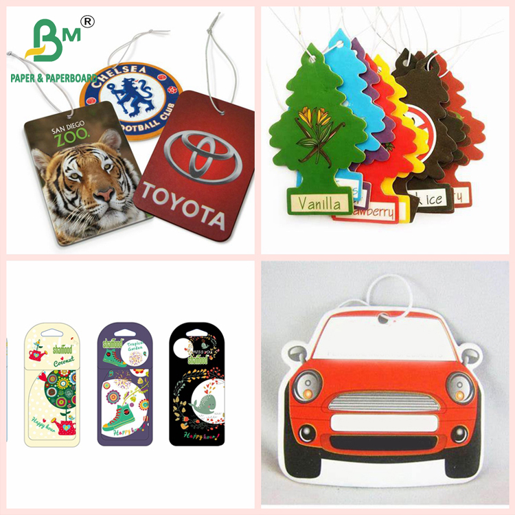 2mm Thickness Perfume Absorbent Paper For Car Air Freshener Good For Printing 2 мм толщины парфюмерная абсорбирующая бумага для автомобильного освежителя воздуха хороша для печати