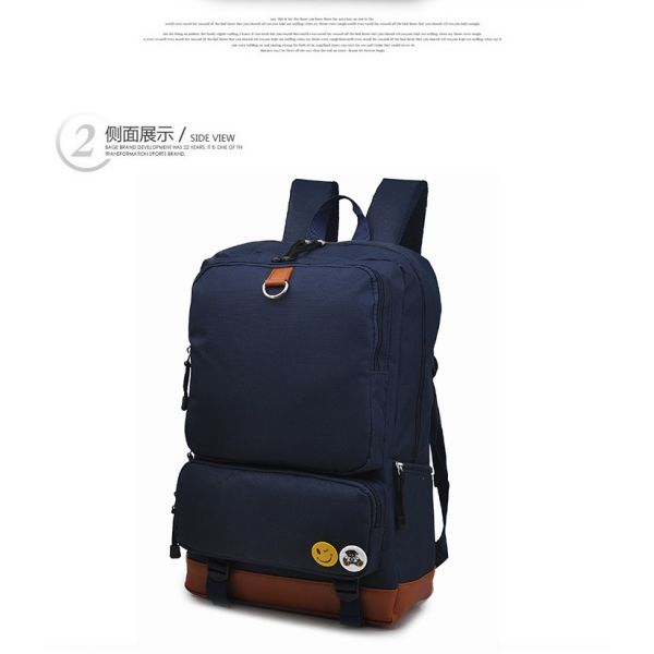 2016 new fashion shoulder bag cute female Korean students canvas bag backpack College Wind tide