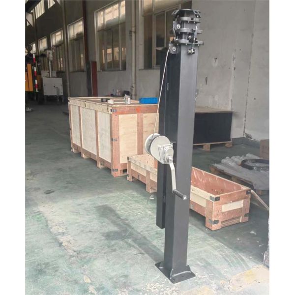 4.5m 15ft 6m 19ft Ручной телескопический мачта для солнечных трейлеров подъемные камеры и светодиодные лампы