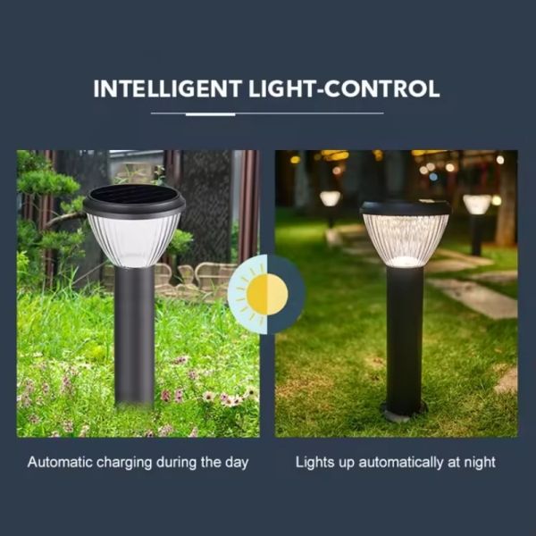 Weather Resistant Solar Lawn Light for Courtyard Lawn Decoration