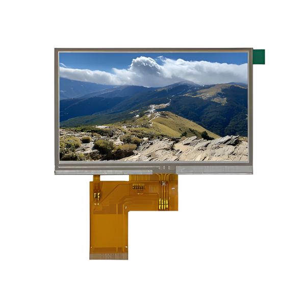 4.3 Inch 480×272 Resolution TFT LCD Screen 1000 Nits Brightness For Automotive