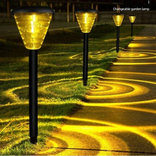 50000 Hours Lifespan LED Solar Garden Lawn Light Outdoor Courtyard Projection Landscape