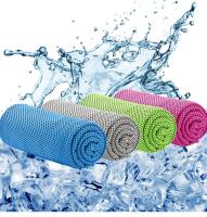 Super Magic Microfiber Sports Logo personnalisé pour une serviette de refroidissement instantané